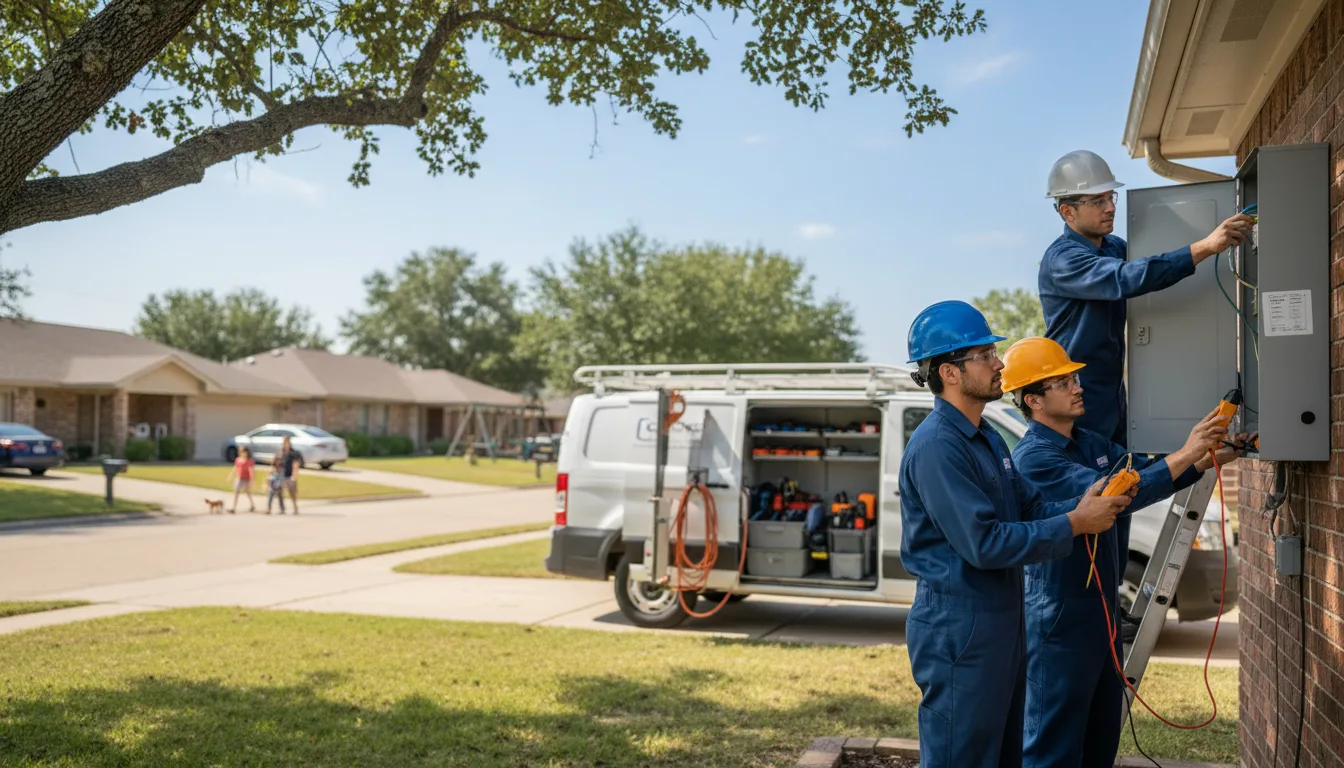 Certified electrician providing emergency electrical services in South Butler, NY
